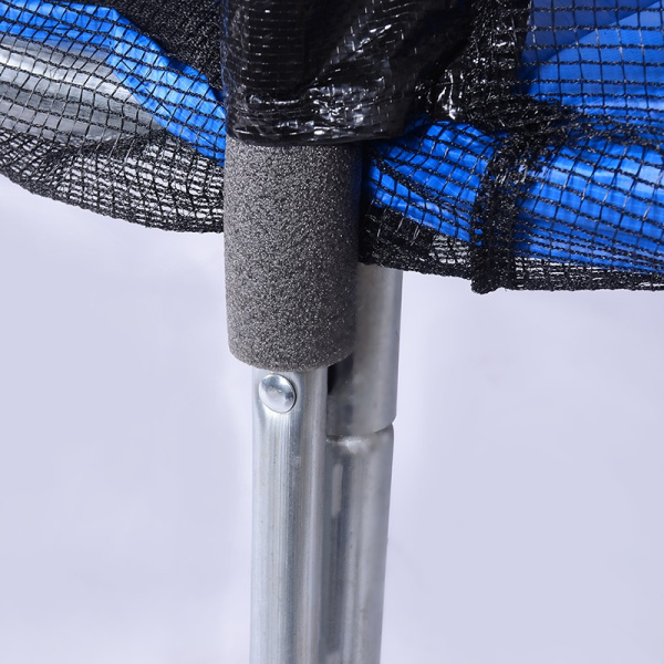 Батут-манеж 435 см с внешней сеткой и лестницей / Надежный и безопасный